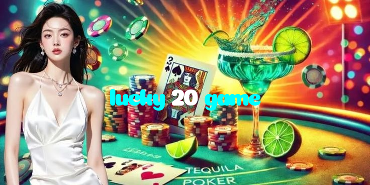 lucky 20 game casino presented on mobile device in Pakistan with slots and live games